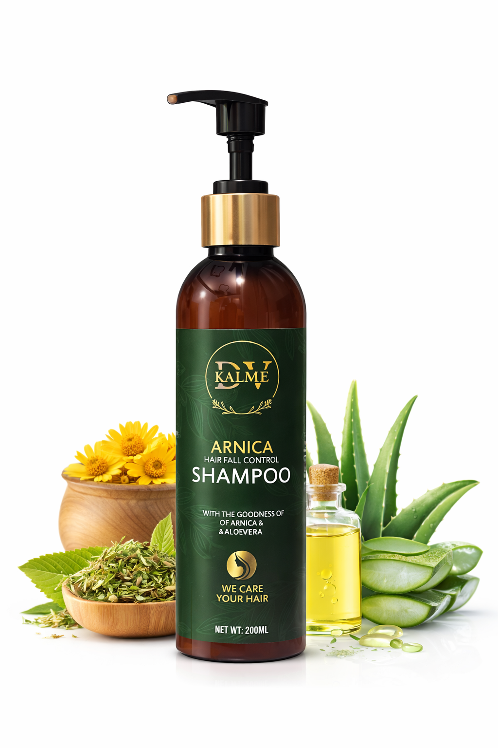 Kalme Arnica Hairfall Control Shampoo