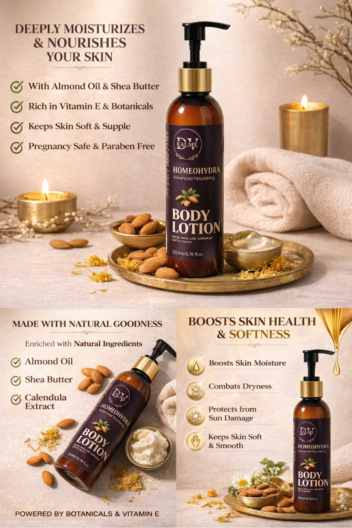 Kalme Homeohydra Body Lotion